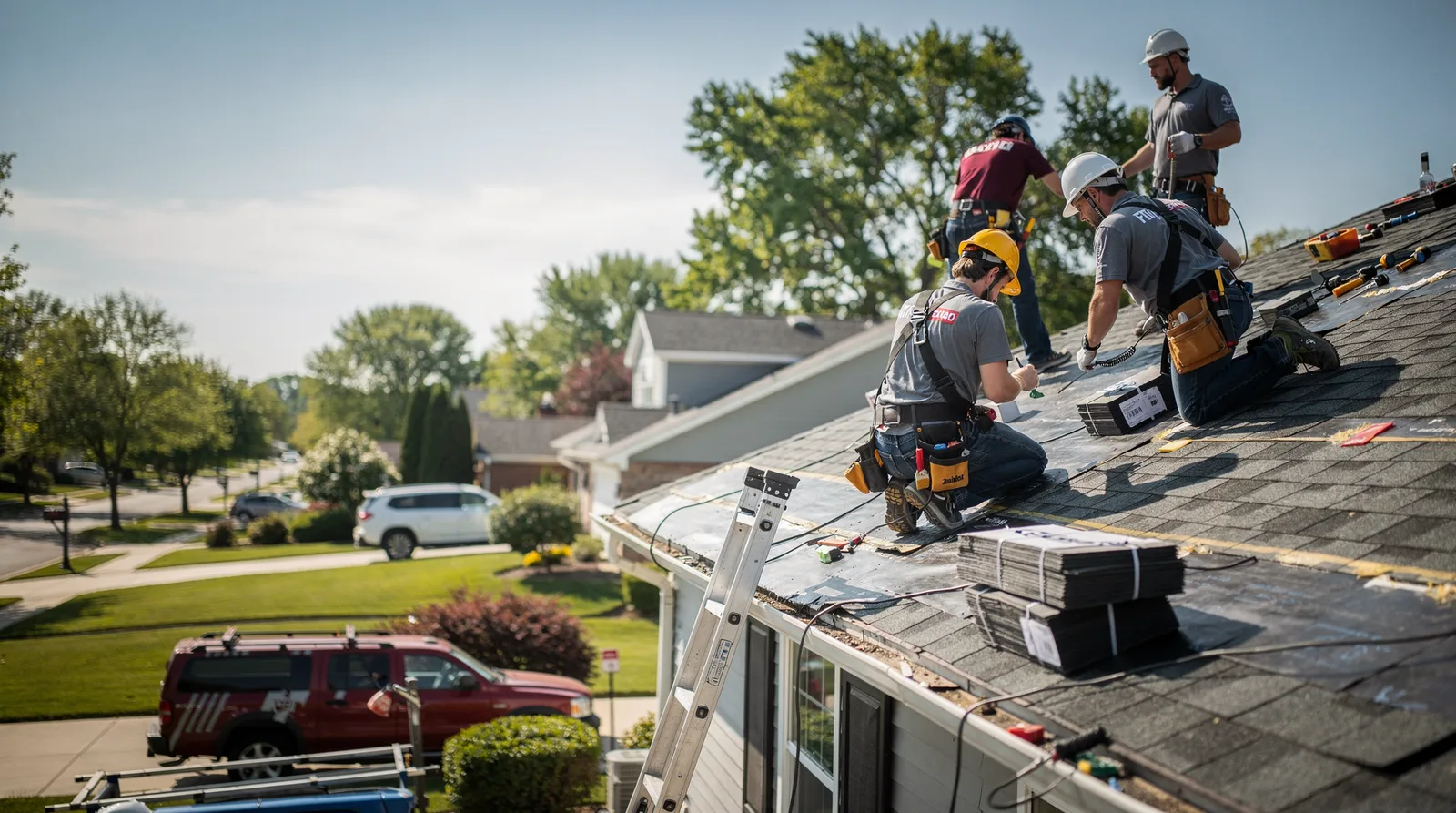 Roof Repair in Frederick, MD around you